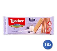 18x Multipack Loacker Wafer Gr 150 Mirtillo Nero Yogurt
