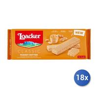 18x Multipack Loacker Wafer Gr 175 Burro Arachidi