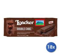 18x Multipack Loacker Wafer Gr 175 Double Choc 13591