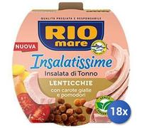 18x Multipack Rio Mare Insalatissime Gr 160 Lenticchie
