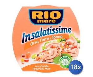 18x Multipack Rio Mare Insalatissime Gr 160 Orzo Farro
