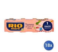 18x Multipack Tonno Rio Mare Olio Gr 120X4