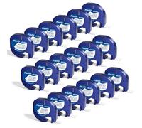 18x Nastro per Etichette MarkField Compatibile con Dymo LetraTag 12mm x 4m Etichette in Plastica, Compatibile con Dymo Letratag Nastro per LT-100H LT-100T XR 200B, Nero su Bianco