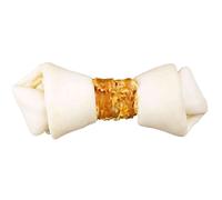 18x Trixie Denta Fun Knotted Chicken Chewing Bones 11 cm, 36 pz./18 x 70 g