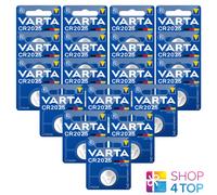 18x Varta Pile A Bottone Al Litio Coin Cell CR2025 3V DL2025