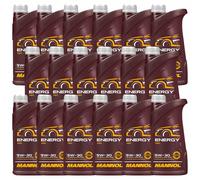 18X1 Litro MANNOL Energy 5W-30 Olio Motore 7511 API SN/CH-4 ACEA A3/B4 Sintetico