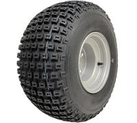 18x9.50-8 Atv Nodoso Pneumatico Aderente Su 4 Borchie 10.2cm Pcd Steel Rim Wanda