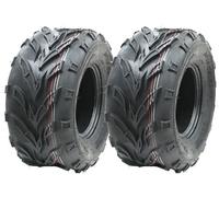 18x9.50-8 Atv Pneumatici Quad Rimorchio 18 950 8 Tires Dirt Trail Strada, Set 2