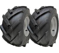 Pneumatico 18x9,50-8 con centro aperto su cerchio dentellato per rotovatore, 4 b
