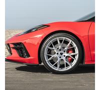19/20 " Blaque Diamond BD-F18 Argento 19x8.5 20x12 Ruote Cerchi Per Corvette C8