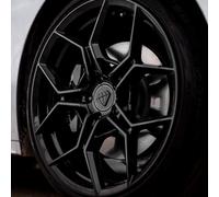 19/20 " Blaque Diamond BD-F25 Nero 19x8.5 20x12 Ruote Cerchioni Per Corvette C8