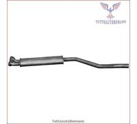 19.21.06 Silenziatore centrale Imasaf per BMW 3 E30 324 320