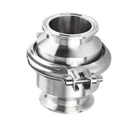 19 25 32 38 51-159mm 1.5" 2" 3" 4" 5" 6" Tri Clamp 304 316L Acciaio inossidabile Valvola di ritegno unidirezionale sanitaria di non ritorno(32mm K50.5mm Smaller,SUS304)