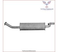 19.27.07 Silenziatore posteriore Imasaf per BMW 3 E21 320/6
