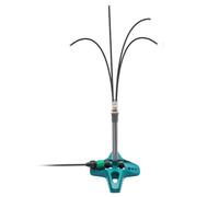 19-27 Mister in piedi di altezza per il patio esterno, angolo spray regolabile Mister portatile con linea di nebbia da 26 piedi, irrigatori per giardino da giardino piscina
