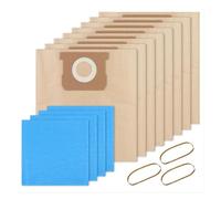 19-3100 Sacchetti Filtro Usa E Getta, Compatibili Con Stanley & Shop Vac, Sacchetti Di Ricambio For Aspirapolvere A Umido E A Secco Da 5-6 Galloni