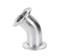 19-51mm Pipe OD & 1.5" 2" Tri Clamp 45° Elbow, SUS304/316L Stainless Steel Sanitary Fitting for Homebrew(OD19mm TC50.5mm,SUS316L)