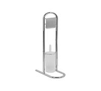 19.60.24 Piantana Portacarta & Scopino "Fixi" Misure Cm 16x30x81h (in fase di montaggio NON USARE AVVITATORE)