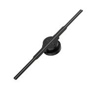 19,7 pollici 50 cm Wifi Olografico Fan 3D Macchina pubblicitaria 576 LED Insegna Neon Smart HD Player Supporto Video Immagine Logo Esposizione pubblicitaria del festival(42cm HD edition)