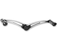 19-792 SHIFTER LEVER HEEL/TOE DEEP CUT BLACK HARLEY FLSTF 1450 FAT BOY 2002