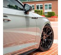 19 " Blaque Diamond BD-F18 Nero 19x8.5 Forgiato Ruote Cerchi Per Acura TL 04-08