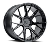 19 " Blaque Diamond BD-F18 Nero 19x9.5 Forgiato Ruote Cerchi Per Subaru Wrx Sti