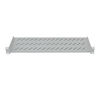 19" Cantilever Shelf 1U 150mm Grigio 19 Inch Mensola cantilever, 1U, montaggio f