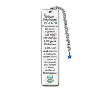 19° Compleanno Segnalibri Inspirational Fratello Figlio Nipote Felice Compleanno Presente Uomini Personalizzato Cugino Amante Libro Segnalibro Incoraggiare Ricordi Migliore Amico Regalo Stelle Blu