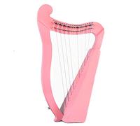 19 Corde In Nylon Ginocchio Arpa, 24,4 Pollici / 62 Cm Altezza Massello Di Legno Di Mogano Solido, Con Chiave Di Tuning, Borsa Da Trasporto, Stringhe Extra, Punteggio Musicale, Regalo Migliore
