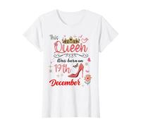 19 Dicembre Compleanno Questa Regina è Nata Il 19 Dicembre Maglietta