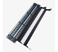 19 Inch Unshielded 48 Port Empty Rack Super Category 5 And Category 6 Network Distribution Frame for Telecommunications,pratico