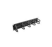 19 Organizer cavi 2U con 5 maniglie tipo B + pannello AK-1204-B