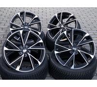 19 Pollici Cerchi RS6 per BMW 7er 7L - 8er G8C Gran Coupé Cabrio Nero Lucidato