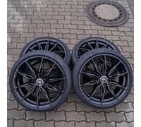 19 Pollici Invernali RW02 per Audi A6 4G5 4G2 4A5 4A2 A7 4GA 255/40 R19 Nero