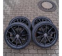19 Pollici Ruote Estive RW02 per Audi A3 S3 RS3 8V 8P Gy A4 S4 B8 Tt TTS 8S Nero