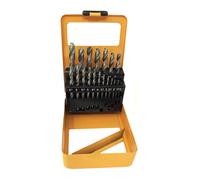 19 PUNTE TRAPANO FRESA IN LEGA TITANIO HSS KIT FRESE PUNTA DA 1 A 10 MM