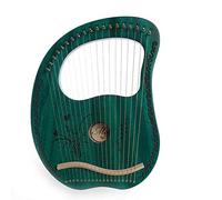 19 String Lyre Harp, Mogano In Legno Massello Con Chiave Tuning, Motivi Unici, Simboli Fonetici Scolpiti, Sculture Squisite, Miglior Regalo Per Bambini, Adulti