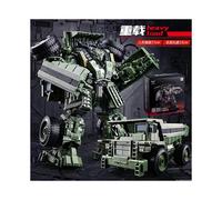 (19) Transformers Toy Cool New Movie Enlarged Edition Optimus Prime Bumblebee Hercules Garage Kit Modello