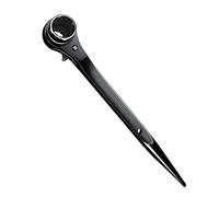19 x 21 mm cricchetto Podger ponteggio chiave nera cromata ponteggi Erect Spud chiave chiave inglese strumento industriale per la manutenzione meccanica elaborazione
