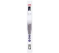 Prym 190 308 Ferro da Maglia ergonomico a Punto Singolo, 6 mm/30 cm, Bianco, Taglia unica