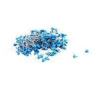 190 condensatori a disco ceramici DIP con conduttore radiale blu 1000pF con foro passante CA 250 V Componente