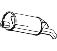 Silenziatore posteriore BOSAL 105-137