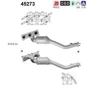 190 KW 258 CV CATALIZZATORE PER BMW 6 Cabriolet E64 630i