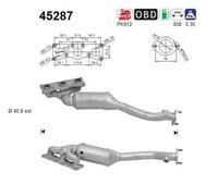 190 KW 258 CV CATALIZZATORE PER BMW 6 Cabriolet E64 630i