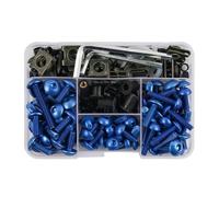 190 Pezzi Per SXK X Adv 750 E Forza 125, Bulloni E Viti Per Carenatura Completa Kit viti per motocicletta(Blu)