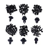 190 pz Universal Auto Fasteners Clip di ritegno per paraurti 6 Specifiche per Hood Fender Dash Panel Cooler Sospensione del serbatoio del carburante