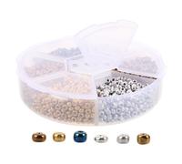 1900 perline per legare le mosche: piccole perline arrotondate per la creazione