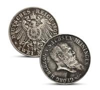 1901 Monete tedesche seconda guerra, moneta antica Germania, collezione moneta argento tedesca, monete antiche europee per collezionisti, regali vintage