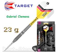 190182 Target GABRIEL CLEMENS "German Giant" Gen 2 Steeldarts, Swiss Point, 23g