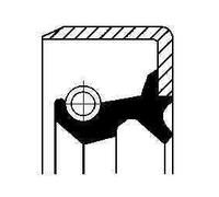 19019060B CORTECO Paraolio, mozzo ruota per MITSUBISHI